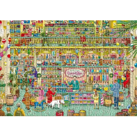 Detektyw Pierre W Labiryncie Puzzle 200 Elementów Nasza Księgarnia 7+