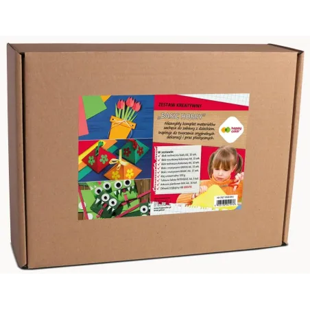 ZESTAW KREATYWNY „BASIC HOBBY” HAPPY COLOR - GDD