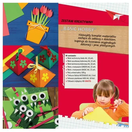 Zestaw Kreatywny „Basic Hobby” Happy Color