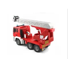 ZDALNIE STEROWANY WÓZ STRAŻACKI MAN DRABINA 55 CM ŚWIATŁA DŹWIĘKI 1:20 DOUBLE EAGLE E517