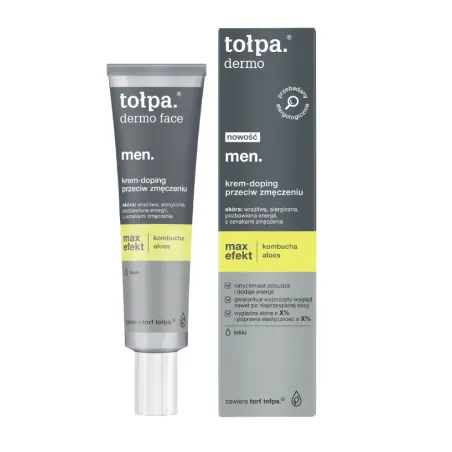 TOŁPA DERMO MEN MAX EFEKT KREM DOPING PRZECIW ZMĘCZENIU 40 ML