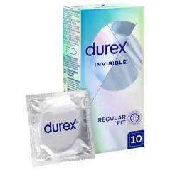 DUREX INVISIBLE SUPERCIENKIE PREZERWATYWY 10 SZT.