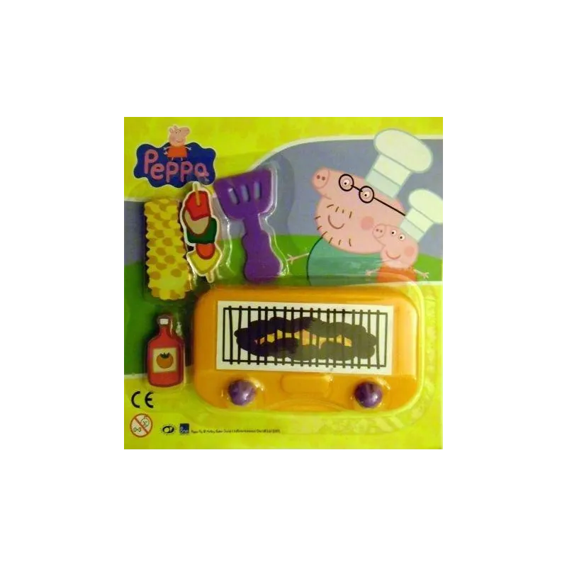ŚWINKA PEPPA ZESTAW GRILOWY PEPPY - Media Service Zawada