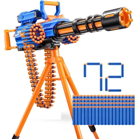 Minigun Automatyczny 72 Strzałki X-Shot Insanity Motorized Rage Fire 36605 8+
