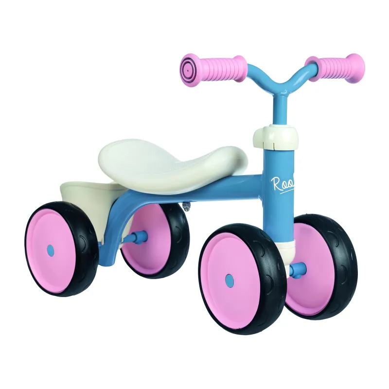 JEŹDZIK ROOKIE RIDE-ON ROWERK CZTEROKOŁOWY 12M+ RÓŻOWY SMOBY 12M+