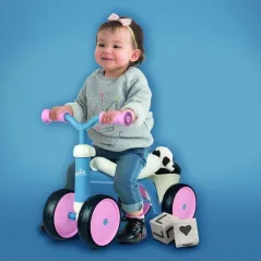 JEŹDZIK ROOKIE RIDE-ON ROWERK CZTEROKOŁOWY 12M+ RÓŻOWY SMOBY 12M+