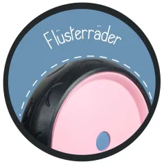 JEŹDZIK ROOKIE RIDE-ON ROWERK CZTEROKOŁOWY 12M+ RÓŻOWY SMOBY 12M+