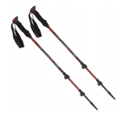 KIJE TREKKINGOWE VIKING KIBO ANTISHOCK 65–135 CM ALUMINIUM 7075