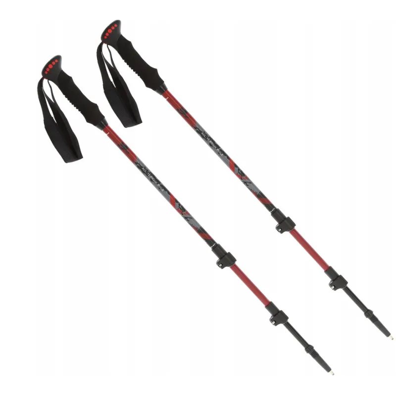 KIJE TREKKINGOWE VIKING KIBO ANTISHOCK 65–135 CM ALUMINIUM 7075
