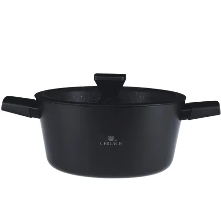 Garnek Z Powłoką Ceramiczną 24 Cm 4.4L Gerlach Granitex