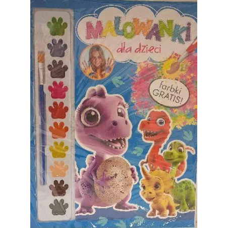 Malowanki Dla Dzieci + Farbki