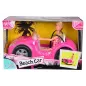 Lalka Steffi Love Z Różowym Kabrioletem Auto 2-Osobowe 3+ Lalka Steffi Love Z Różowym Kabrioletem Auto 2-Osobowe 3+