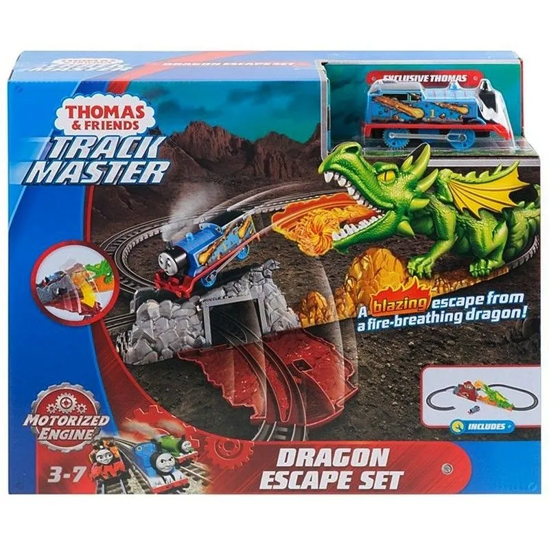 TOR TOMEK I PRZYJACIELE UCIECZKA PRZED SMOKIEM 3+ - Mattel