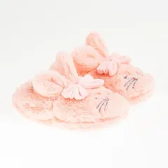 Kapcie Dziewczęce Boholand Króliczki Różowe Rozmiar 31-32