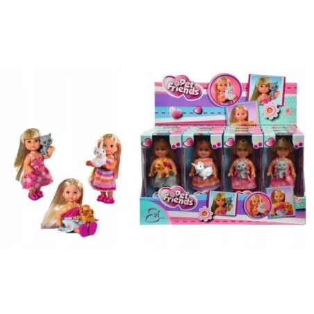 Lalka Evi Ze Zwierzątkiem Simba 3+