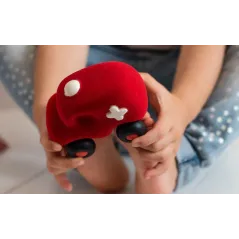 KARETKA SENSORYCZNA CZERWONA RUBBABU 12M+