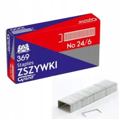 ZSZYWKI GRAND 24/6 OCYNKOWANE 1000 SZTUK – DO ZSZYWACZY BIUROWYCH