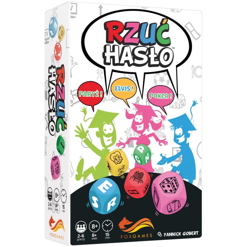 RZUĆ HASŁO GRA TOWARZYSKA 8+ - FoxGames