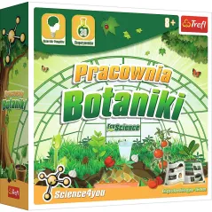 PRACOWNIA BOTANIKI 30 EKSPERYMENTÓW ZESTAW NAUKOWY 6+ - Trefl