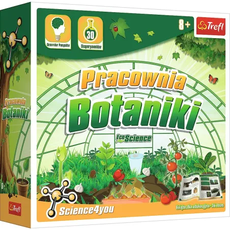 Pracownia Botaniki 30 Eksperymentów Zestaw Naukowy 6+