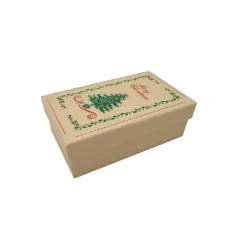 PUDEŁKO ŚWIĄTECZNE CHOINKA MERRY CHRISTMAS S