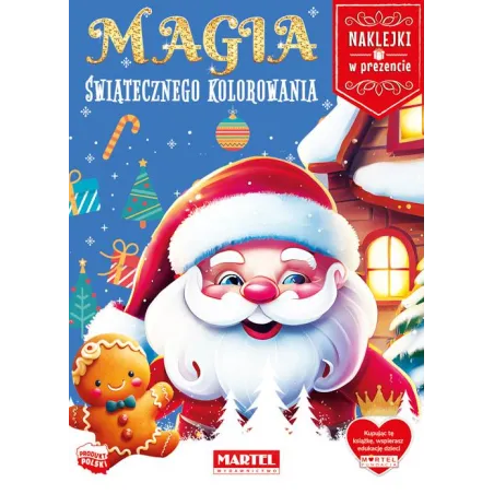 Magia Świątecznego Kolorowania Z Naklejkami
