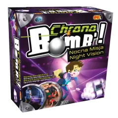 CHRONO BOMB WYŚCIG Z CZASEM NOCNA MISJA GRA ZRĘCZNOŚCIOWA 7+