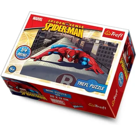 Puzzle 54 Elementy Mini Marvel Spiderman 4+ Puzzle 54 Elementy Mini Marvel Spiderman 4+