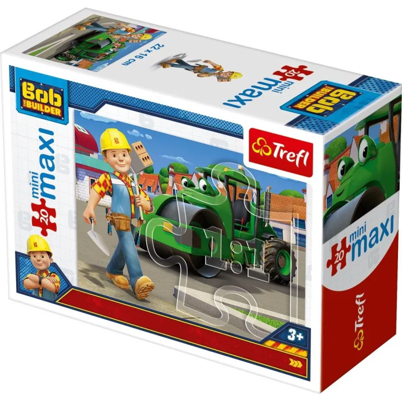 BOB BUDOWNICZY PUZZLE 20 ELEMENTÓW 3+ - Trefl BOB BUDOWNICZY PUZZLE 20 ELEMENTÓW 3+ - Trefl