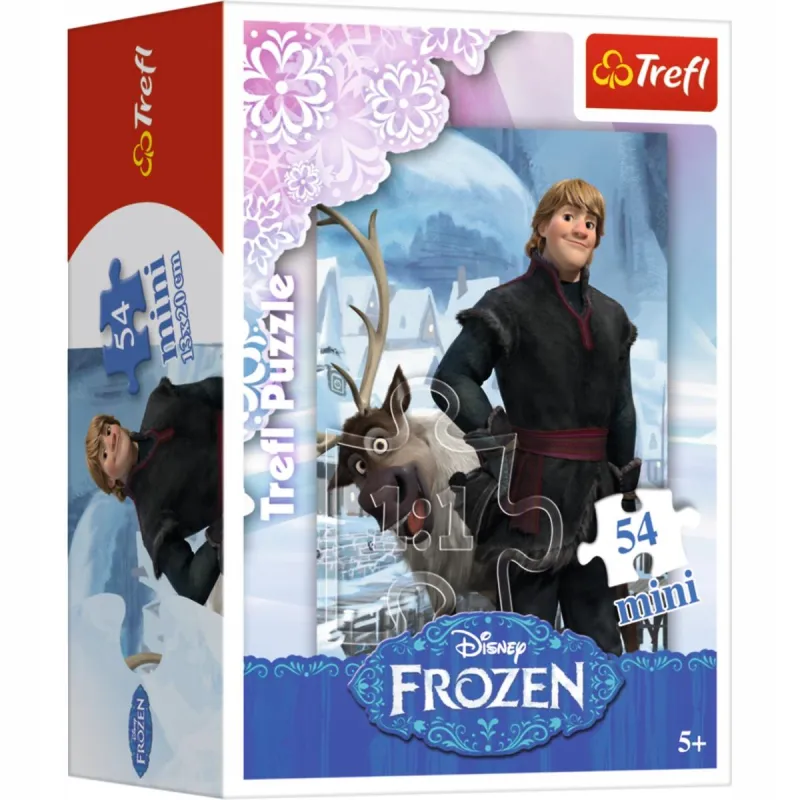 KRAINA LODU FROZEN PUZZLE 54 ELEMENTY 5+ - Trefl KRAINA LODU FROZEN PUZZLE 54 ELEMENTY 5+ - Trefl