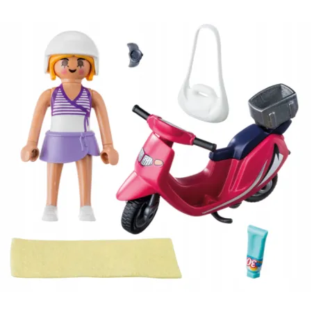 Plażowiczka Na Skuterze Playmobil 9084