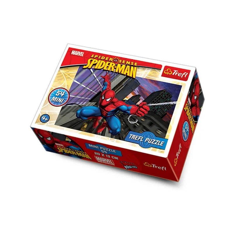 SPIDER-MAN PUZZLE MINI 54 ELEMENTY 5+ SPIDER-MAN PUZZLE MINI 54 ELEMENTY 5+