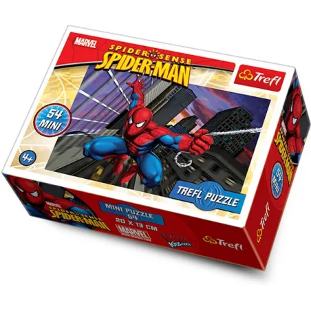 SPIDER-MAN PUZZLE MINI 54 ELEMENTY 5+