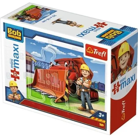 Bob Budowniczy Spychacz Puzzle 20 Elementów 3+ Bob Budowniczy Spychacz Puzzle 20 Elementów 3+