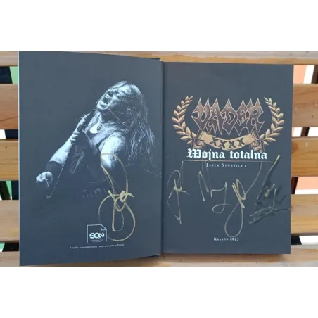 Vader. Wojna Totalna Książka Z Autografem Rockokop 2025