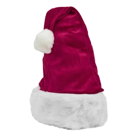 Luksusowy Kosium Strój Świętego Mikołaja Aksamitny Z Brodą I Pasem