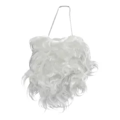 LUKSUSOWY KOSIUM STRÓJ ŚWIĘTEGO MIKOŁAJA AKSAMITNY Z BRODĄ I PASEM