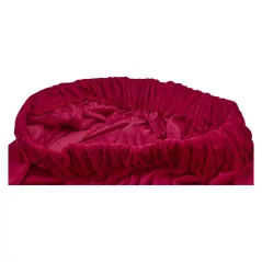 LUKSUSOWY KOSIUM STRÓJ ŚWIĘTEGO MIKOŁAJA AKSAMITNY Z BRODĄ I PASEM