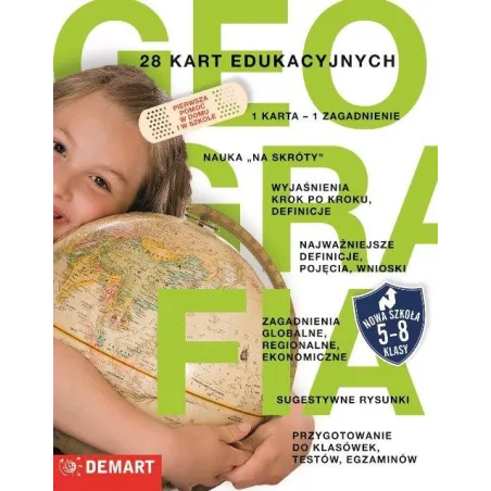 Geografia 28 Kart Edukacyjnych Klasa 5-8 Geografia 28 Kart Edukacyjnych Klasa 5-8