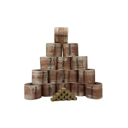 LAMPION POCHODNIA Z WOSKU 15 ROLEK WOSKU Z RECYKLINGU + NATURALNE ROZPAŁKI MANDELU