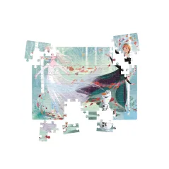 Clementoni Puzzle Disney Kraina Lodu 2 Happy Color 104 Elementy + Flamastry 6+