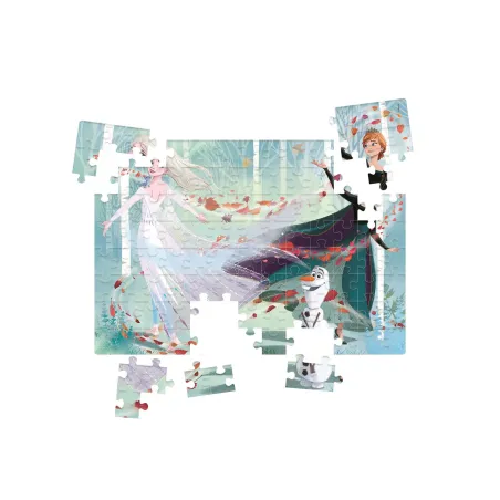Clementoni Puzzle Disney Kraina Lodu 2 Happy Color 104 Elementy + Flamastry 6+