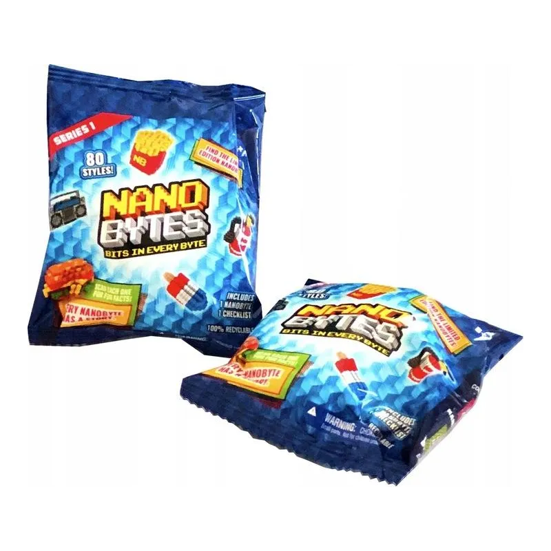 NANOBYTES SASZETKA Z FIGURKĄ  INTERAKTYWNA GRA I ZBIERANIE FIGUREK DANTE 5+
