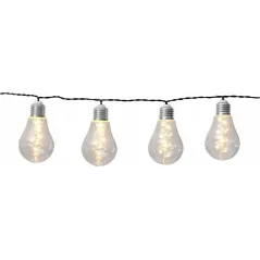 GIRLANDA SOLARNA OGRODOWA GLOW 10 LAMPEK LED DEW DROP IP44