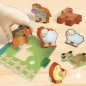 Carotina Baby Farma Puzzle Edukacyjne Dla Dzieci 1+