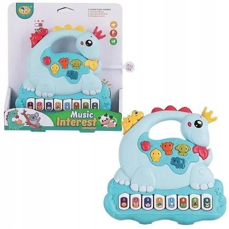 Zabawka Muzyczna Pianinko Dinuś Askato 12M+