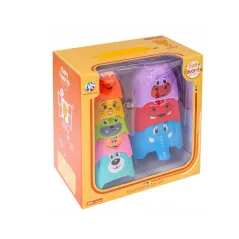 EDUKACYJNA PIRAMIDKA DLA MALUCHÓW ZWIERZĄTKA ANEK 6M+