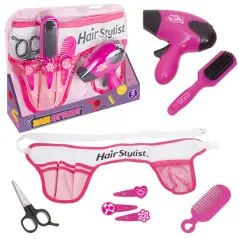 ZESTAW FRYZJERSKI Z AKCESORIAMI DLA DZIECI ASKATO 3+