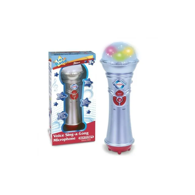 MIKROFON ECHO ZABAWKA MUZYCZNA DLA MALUCHÓW BONTEMPI 3+