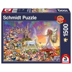 PUZZLE BAŚNIOWA KRAINA 1500 ELEMENTÓW SCHMIDT 12+